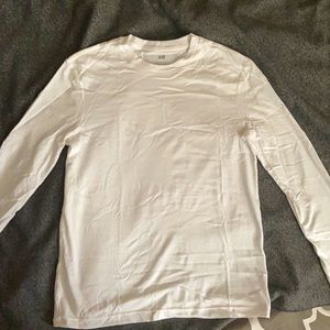 White men's longsleeve